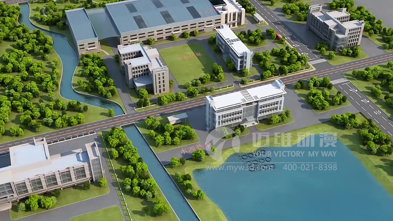 滿液式螺桿冷水機(jī)組三維演示動(dòng)畫(huà)(圖1)